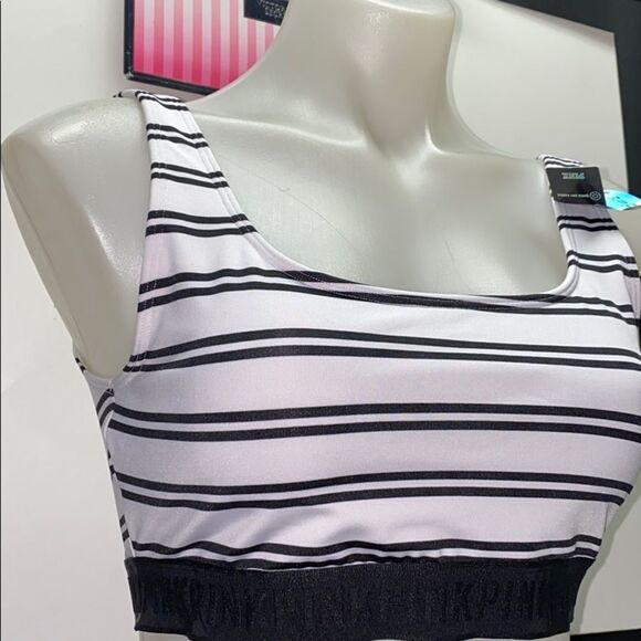 NWT VICTORIA SECRET PINK SPORT BRA LARGE - Picture 3 of 5